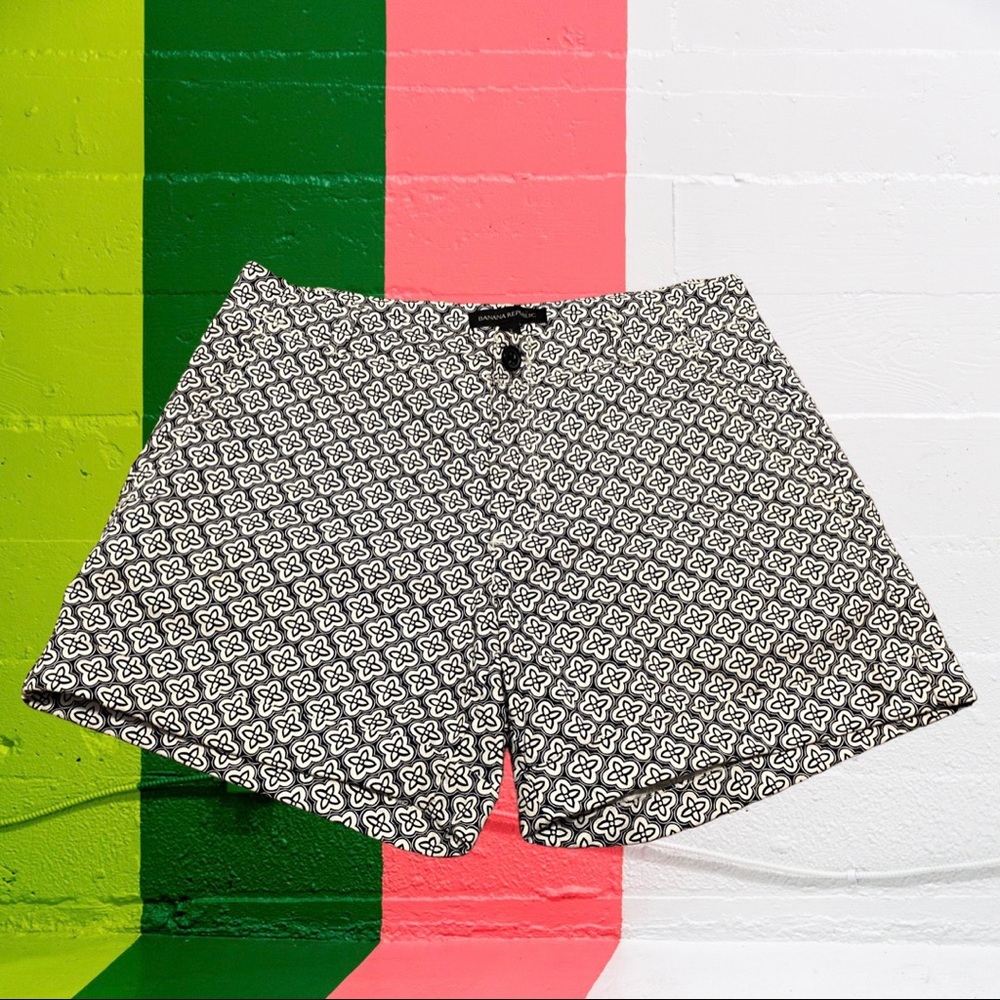 Print cotton Banana Republic shorts